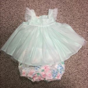 First Impressions baby Spring outfit